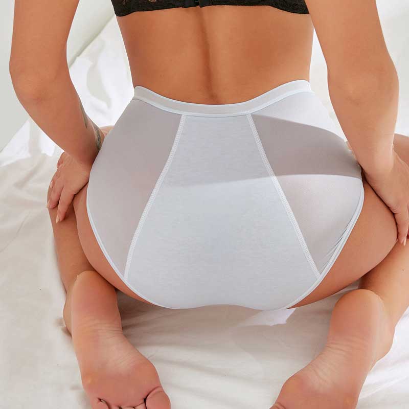 Leakproof High Waisted Briefs (Heavy Absorbency Bundles)